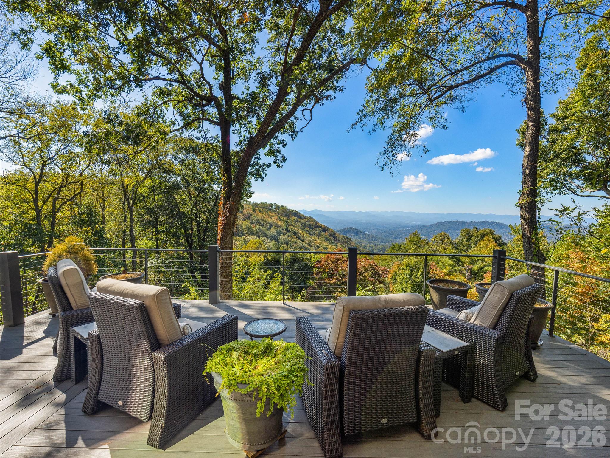 Imagine entertaining here - 21 Peach Knob Drive, Asheville
