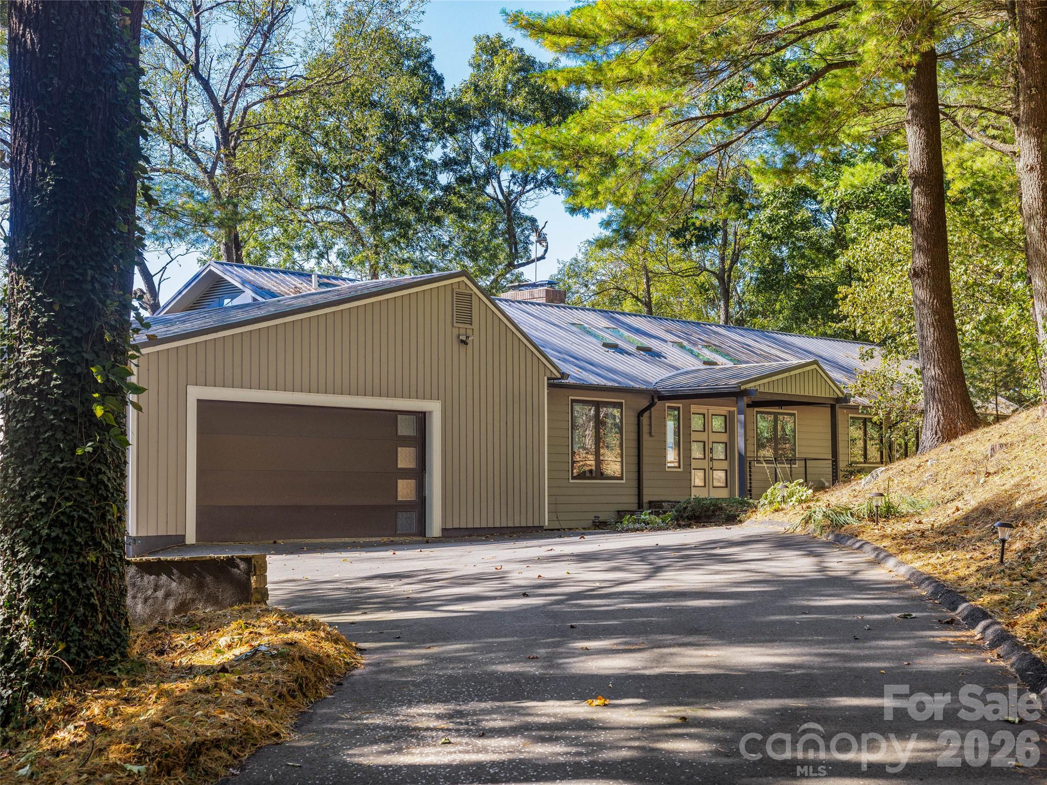 Architectural enhancements recently added - 21 Peach Knob Drive, Asheville