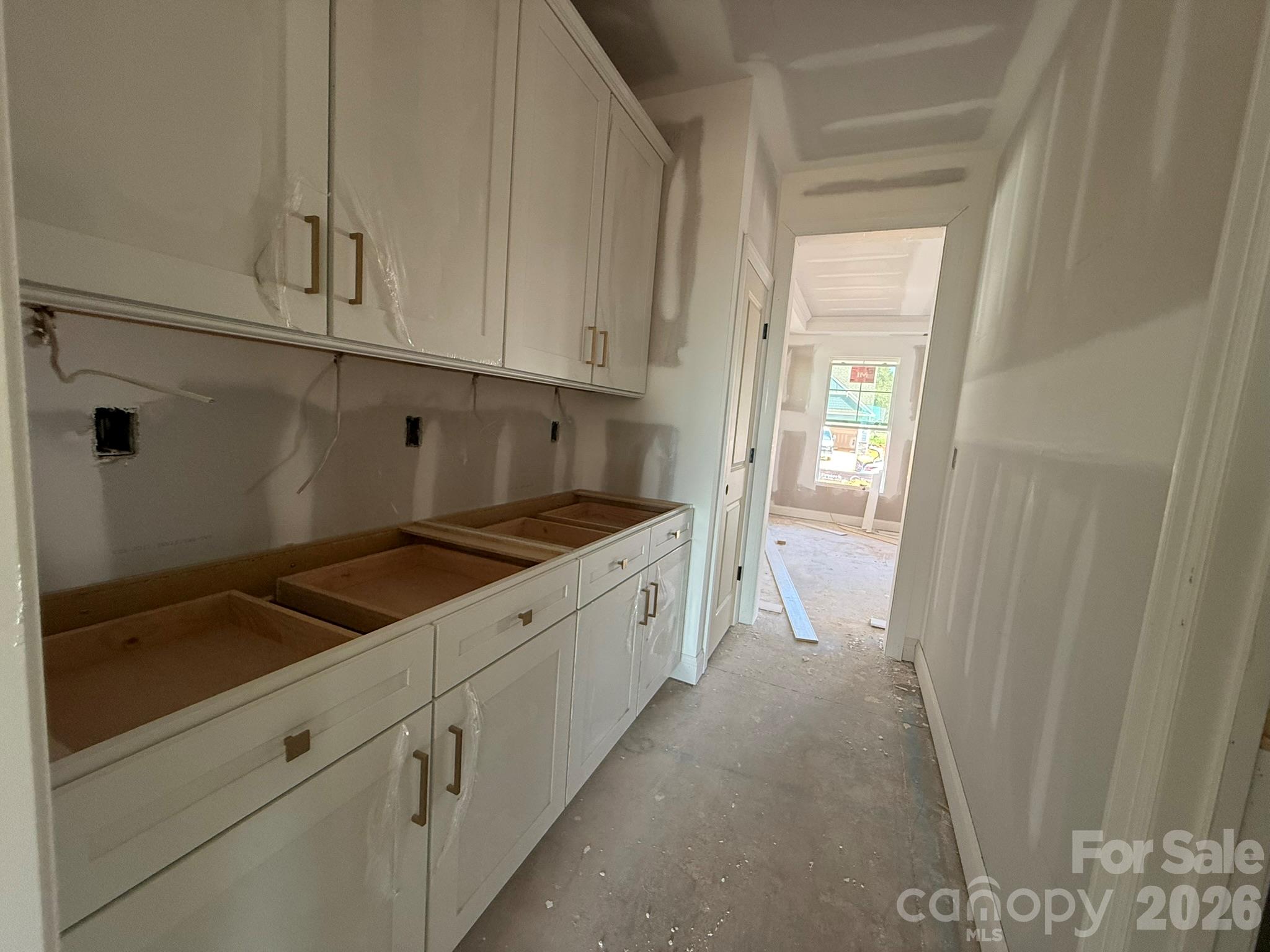 Construction progress of homesite 87 - 2181 Caravan Lane, Stanley