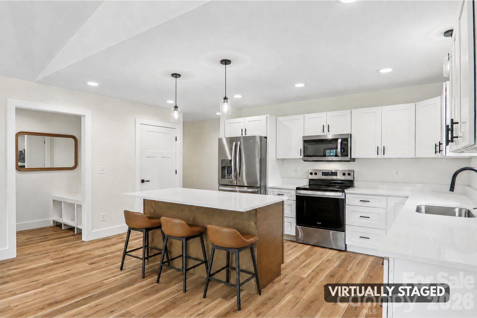 Virtually Staged. - 140 N Main Street, Mars Hill