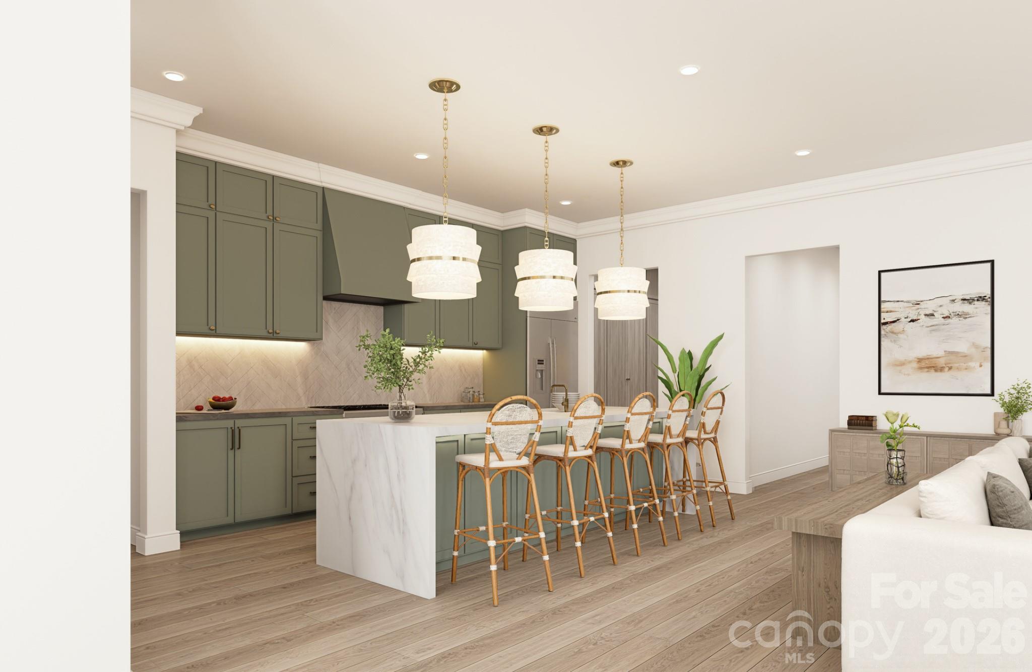 Artist rendering. For illustrative purposes only. Actual features, finishes and details may vary.Rendering may depict optional or upgraded features not included in the base price. - 6117 Riverbrook Loop, Monroe