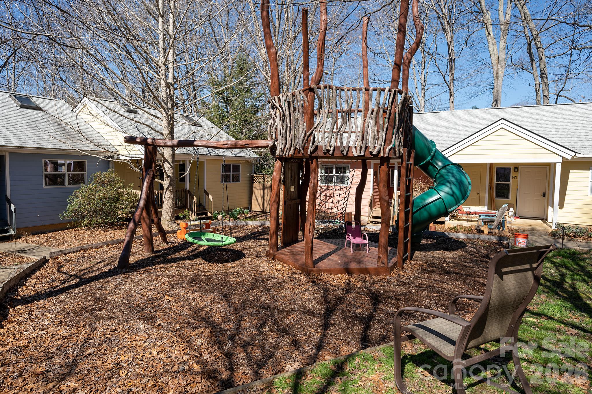 Community playground area - 43 Vermont Court, Asheville