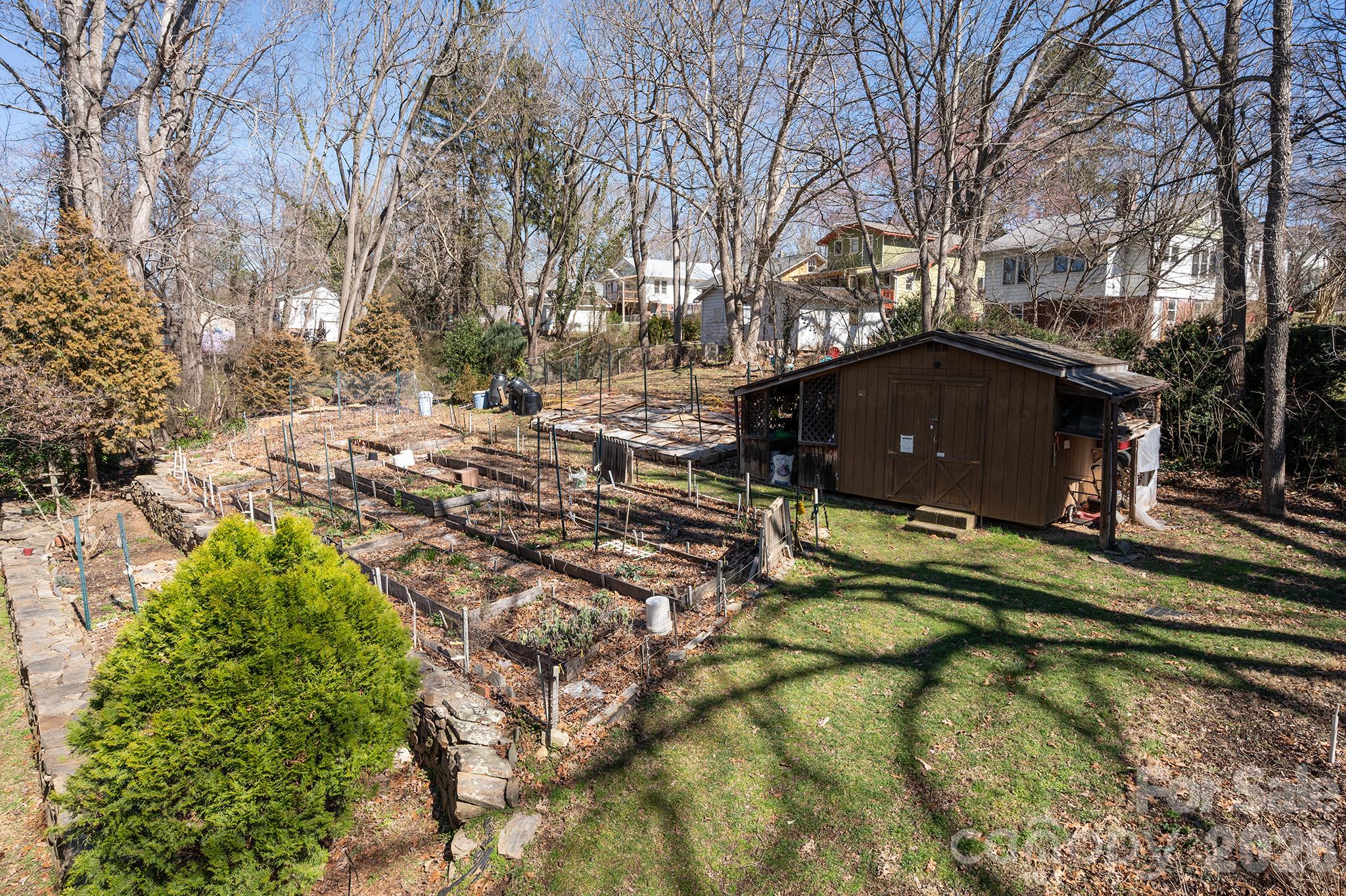 Individual garden spots within community - 43 Vermont Court, Asheville