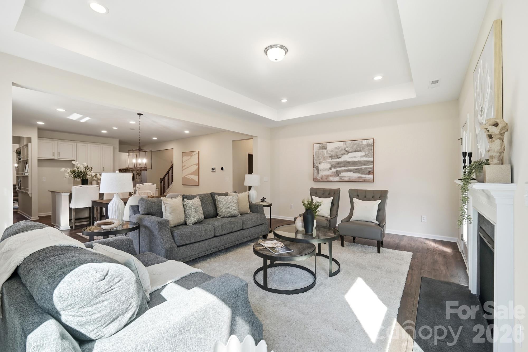 Open Concept Living Room - 7656 Tanglewood Way, Denver