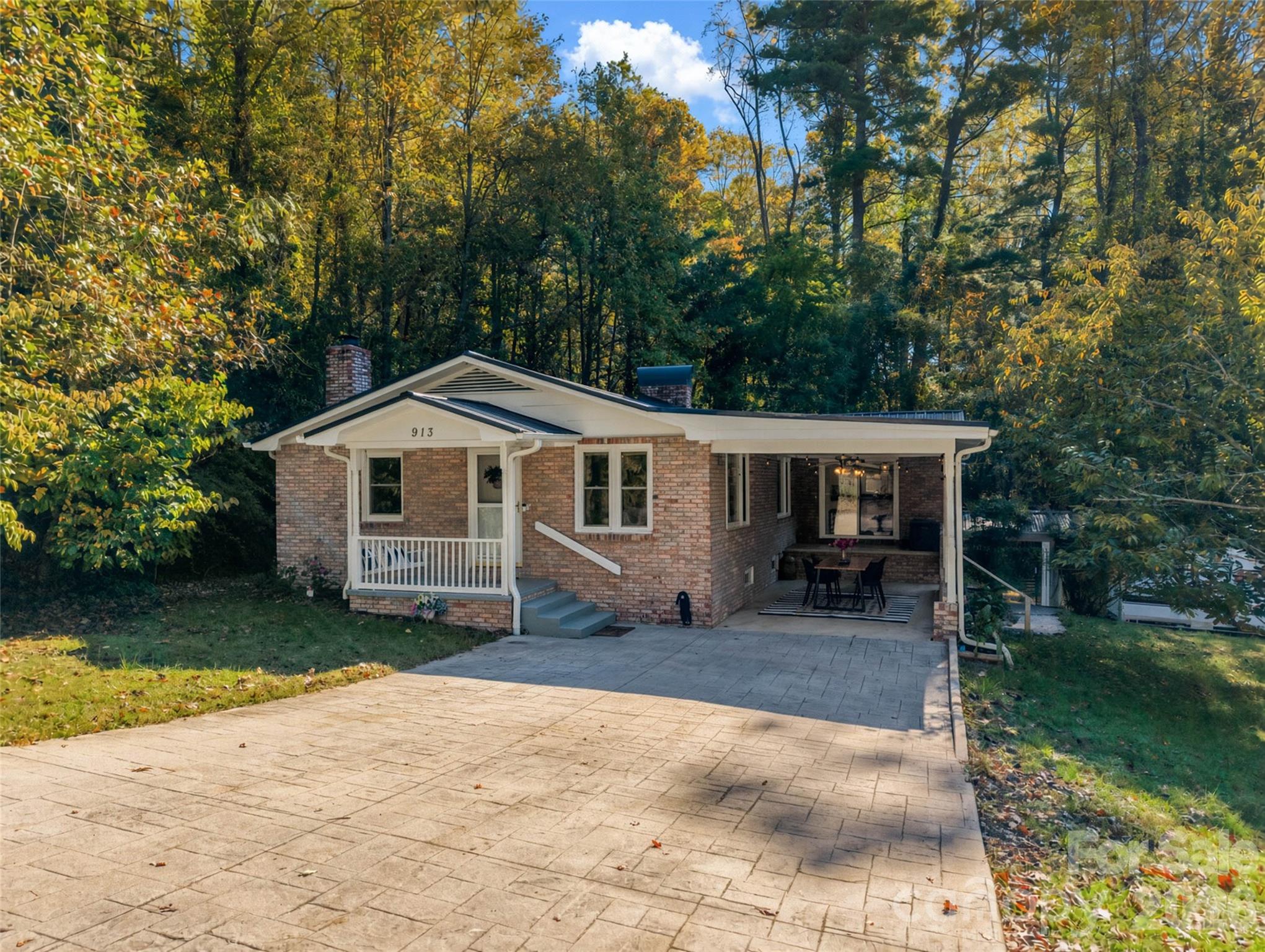 Two finished levels offer room for family, guests, and possibilities. - 913 Dorothy Street, Hendersonville