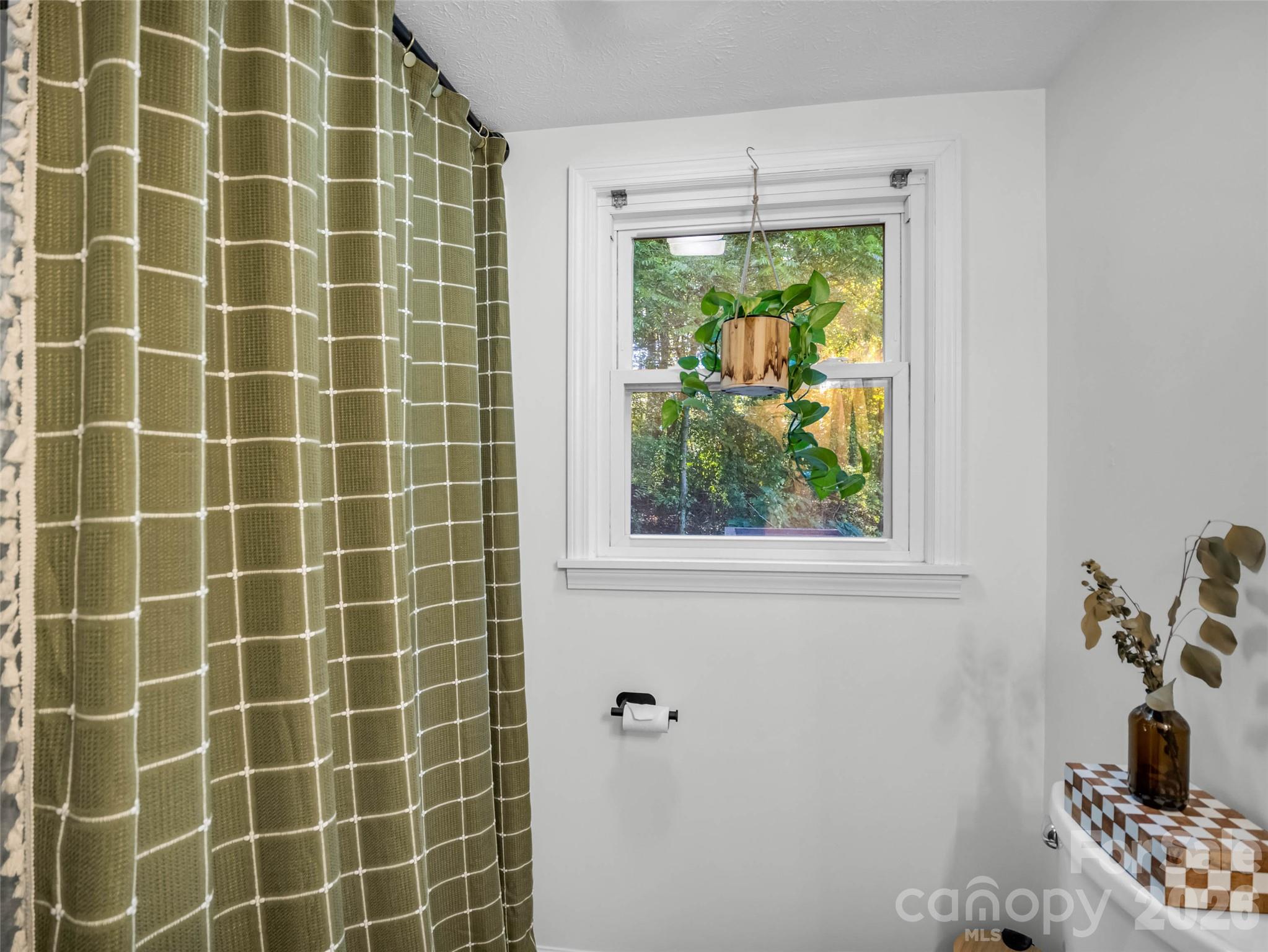 Natural light brings warmth to the bathroom. - 913 Dorothy Street, Hendersonville