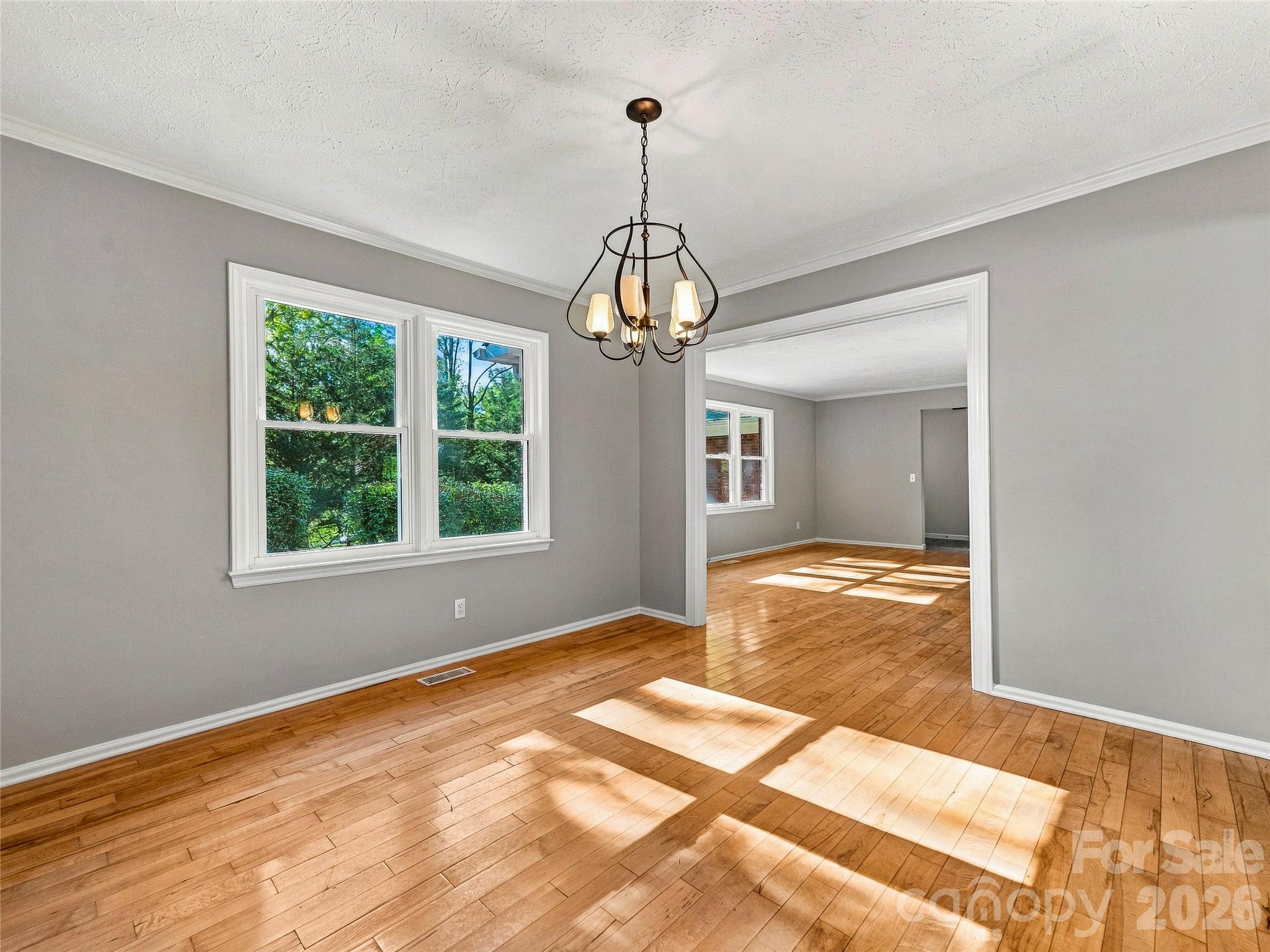Dining Room Looking Towards Living - 133 Kent Lane, Hendersonville