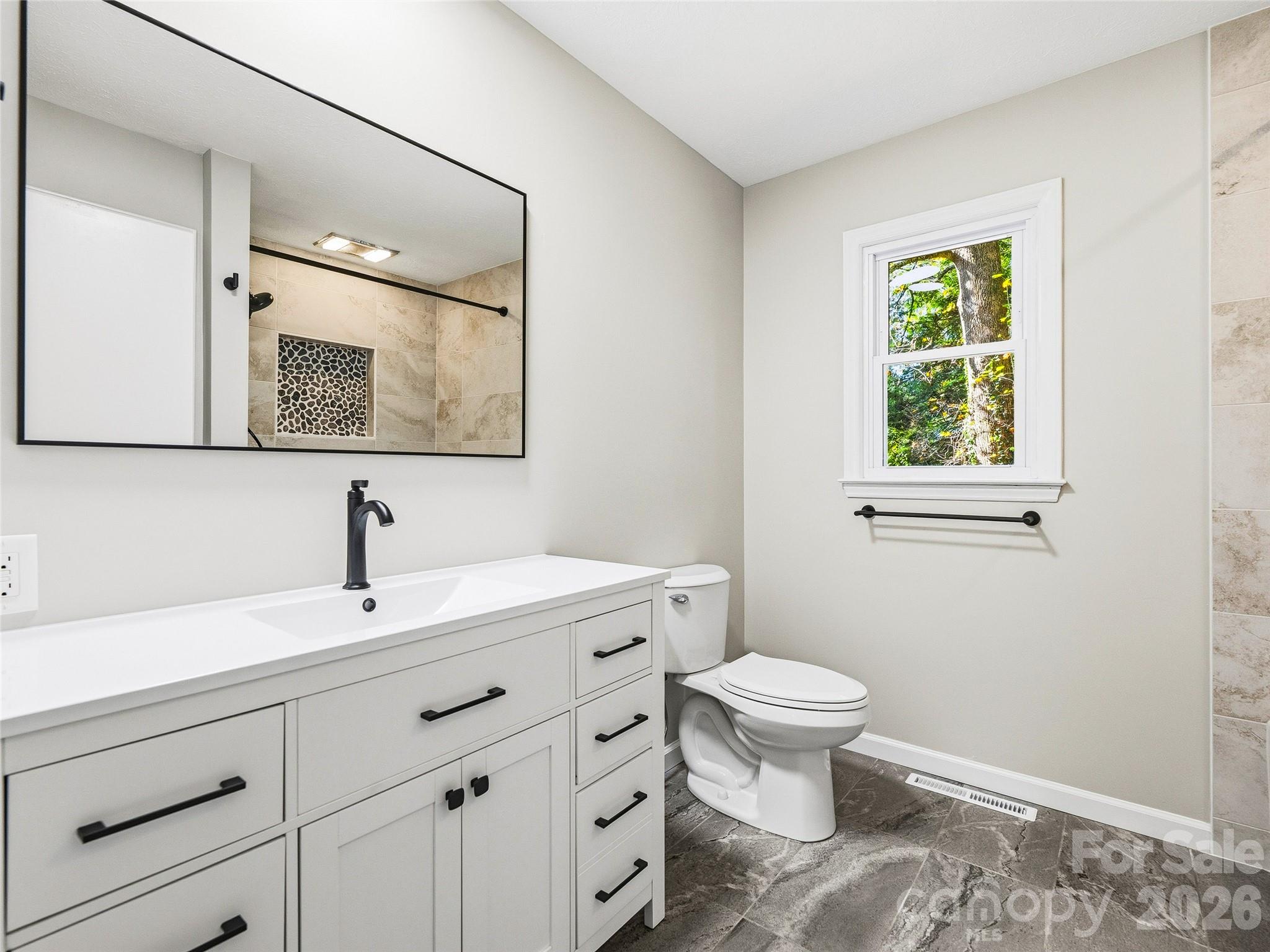 Updated Second Bathroom - 133 Kent Lane, Hendersonville