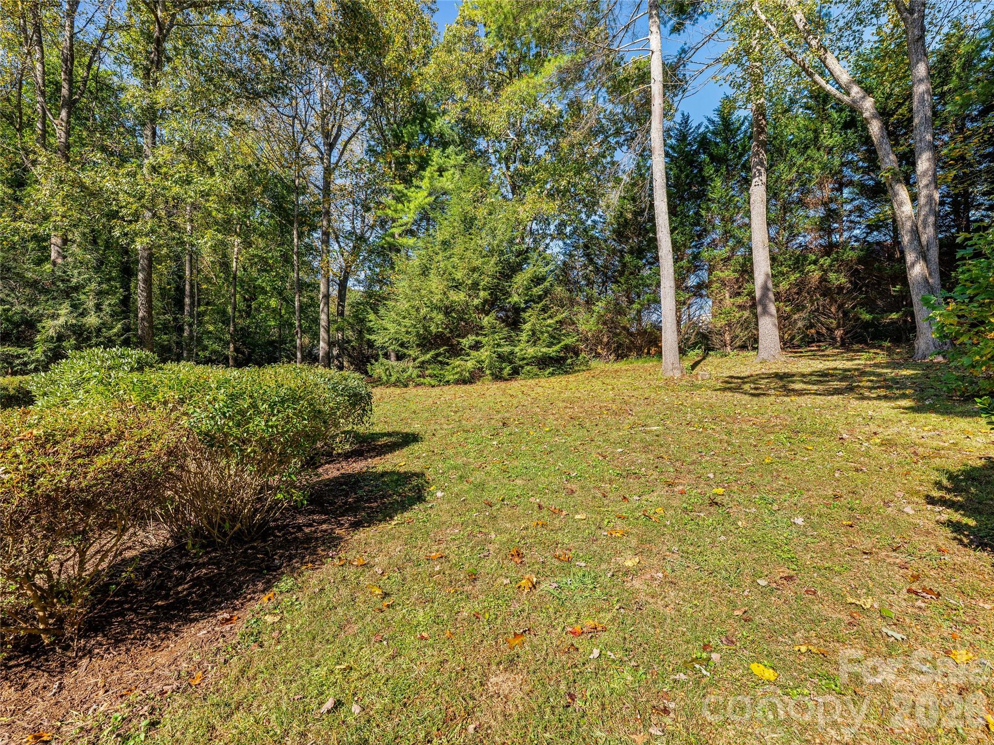 Private Backyard- Could Easily be Fenced-in for Pets - 133 Kent Lane, Hendersonville