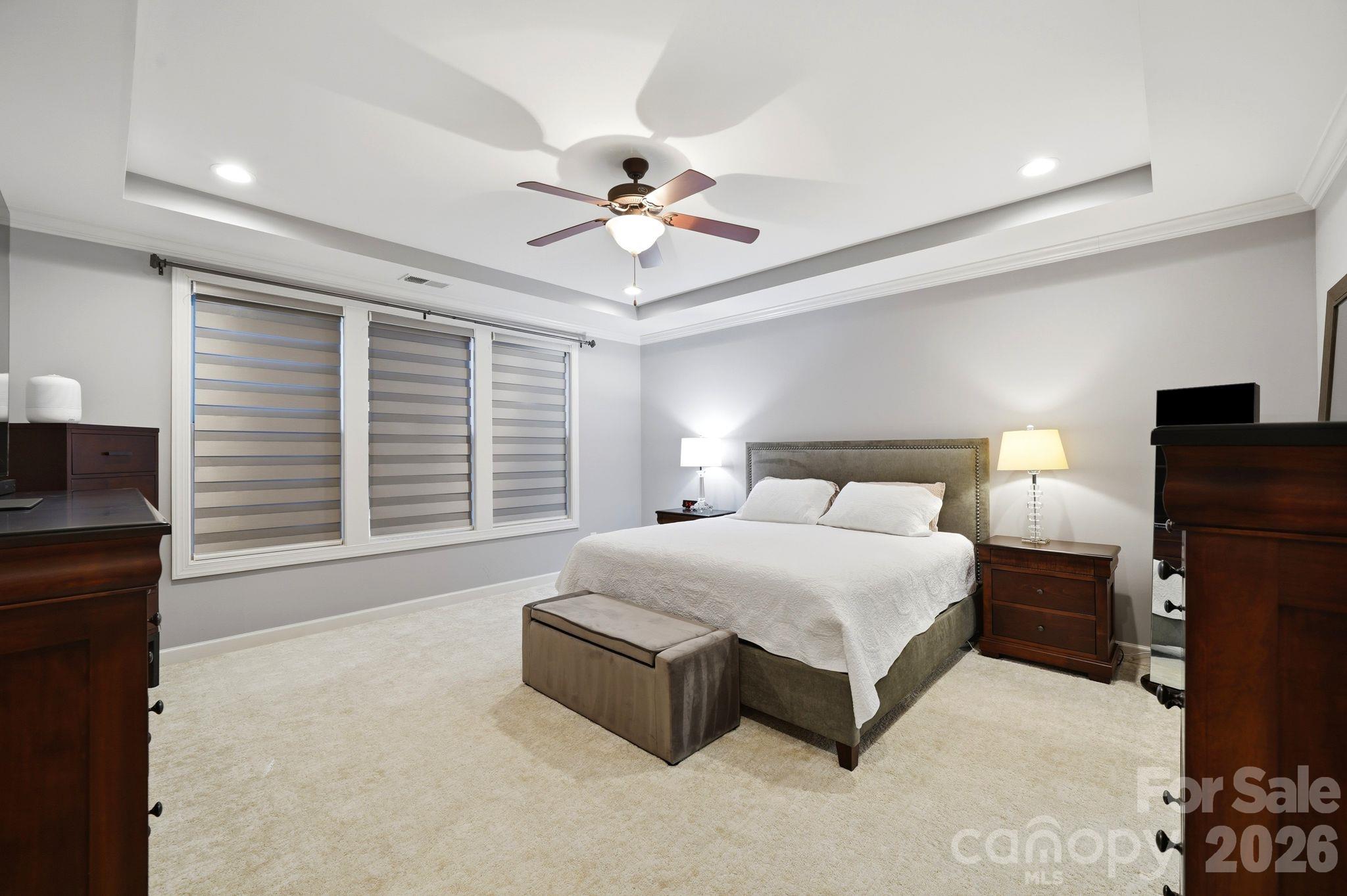 Primary suite on main level - 7810 Sand Trap Lane, Stanley