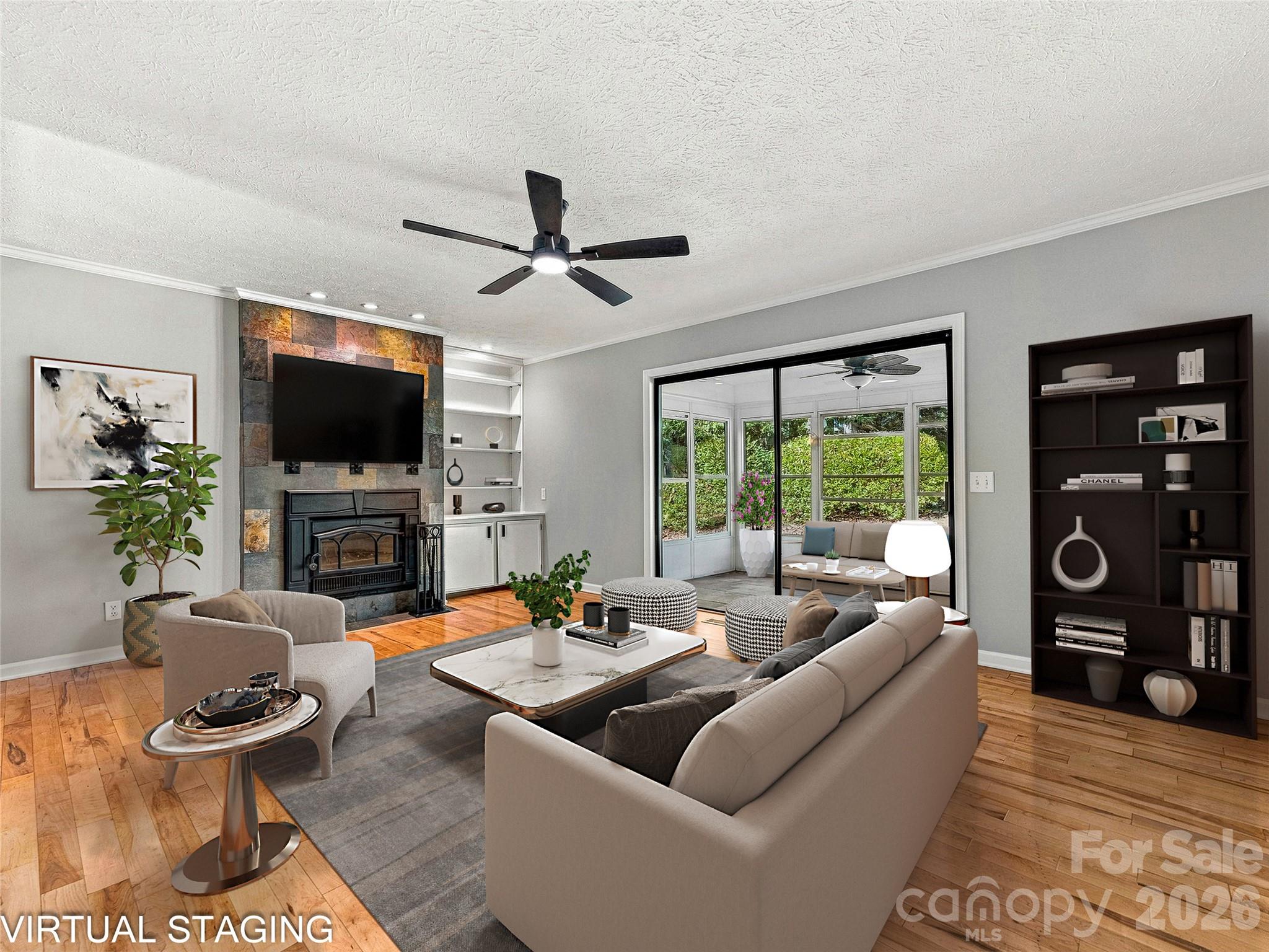 Virtually Staged - 133 Kent Lane, Hendersonville