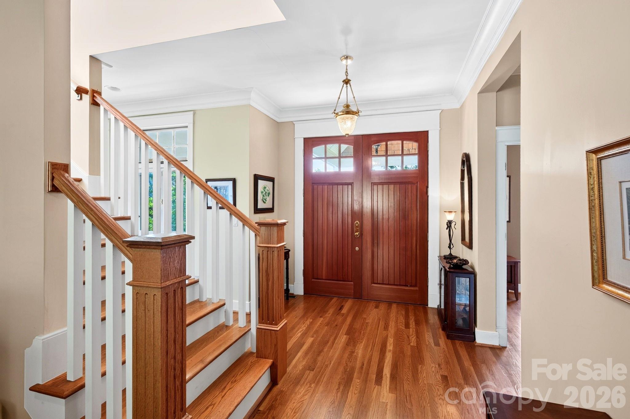Inviting Foyer - 211 South Plains Drive, Asheville
