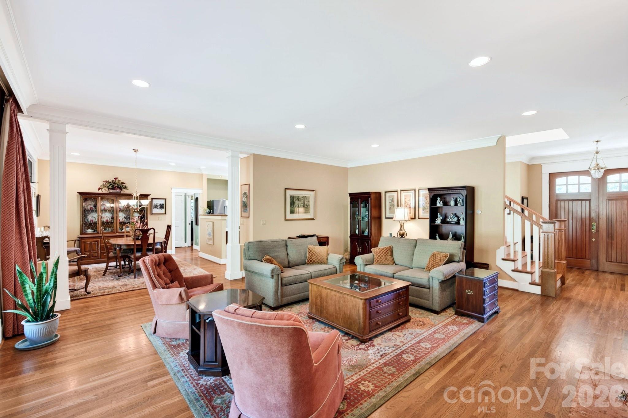 Open and Airy Floorplan - 211 South Plains Drive, Asheville