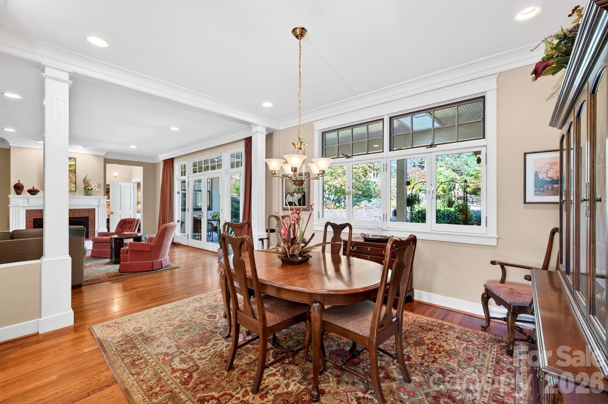 Formal Dining Area Off of Kitchen - 211 South Plains Drive, Asheville