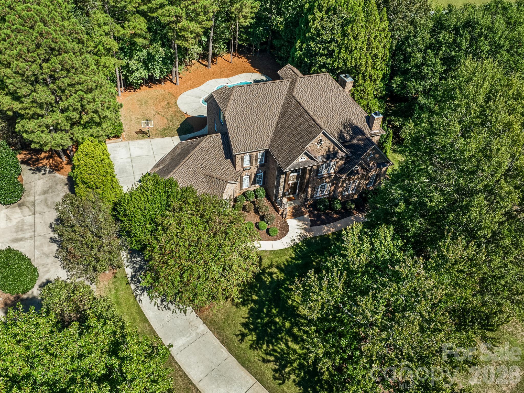 Aerial View - 9200 Skipaway Drive, Waxhaw