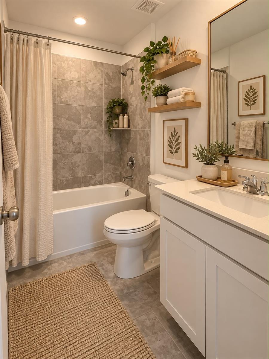 GUEST BATHROOM (IA) - 413 CEDAR KEY ST, DAVENPORT