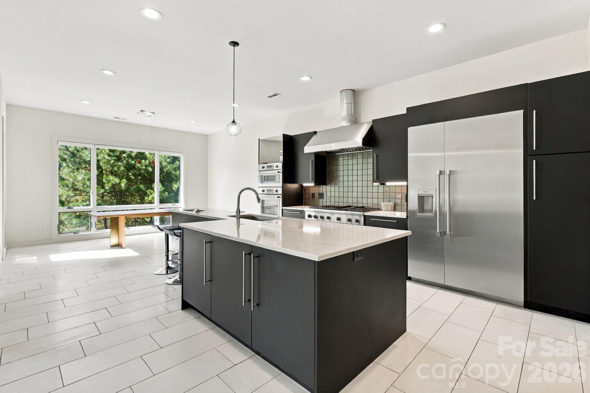 Kitchen with high-end Thermador appliances - 5414 Bridgewater Drive, Granite Falls
