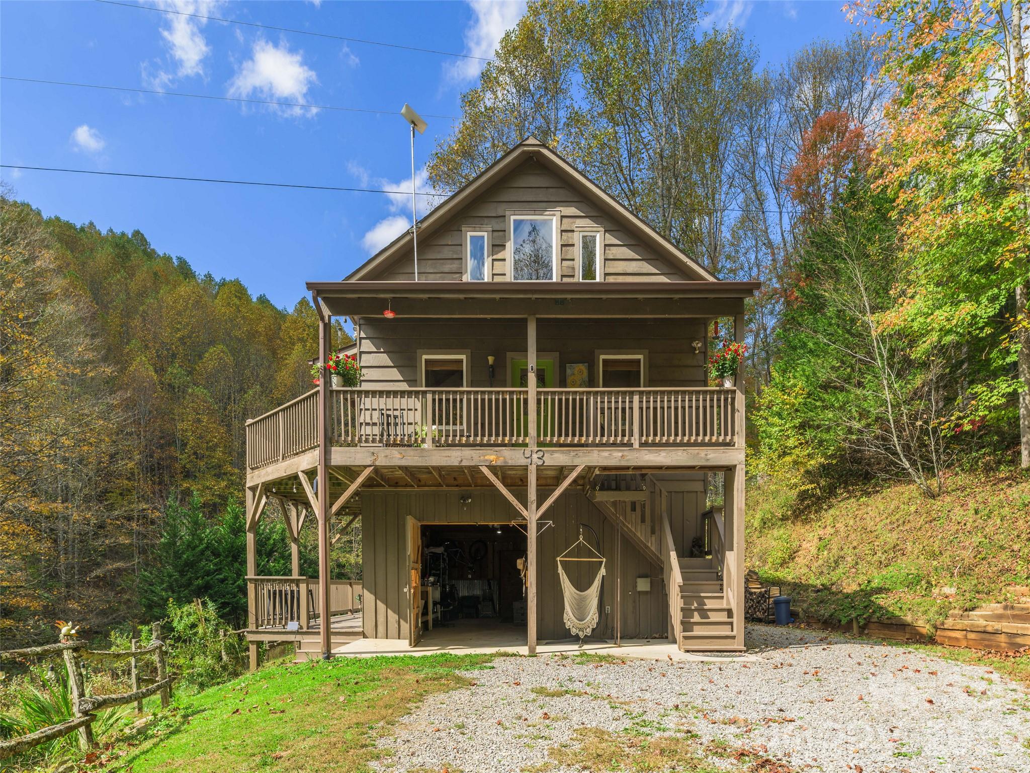 Single Family Residence at 43 Rough Knob Road, Clyde, photo 25 of 48