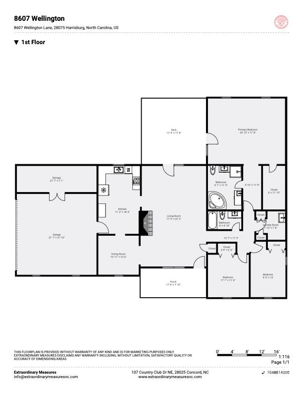 Floor Plan - 8607 Wellington Lane, Harrisburg