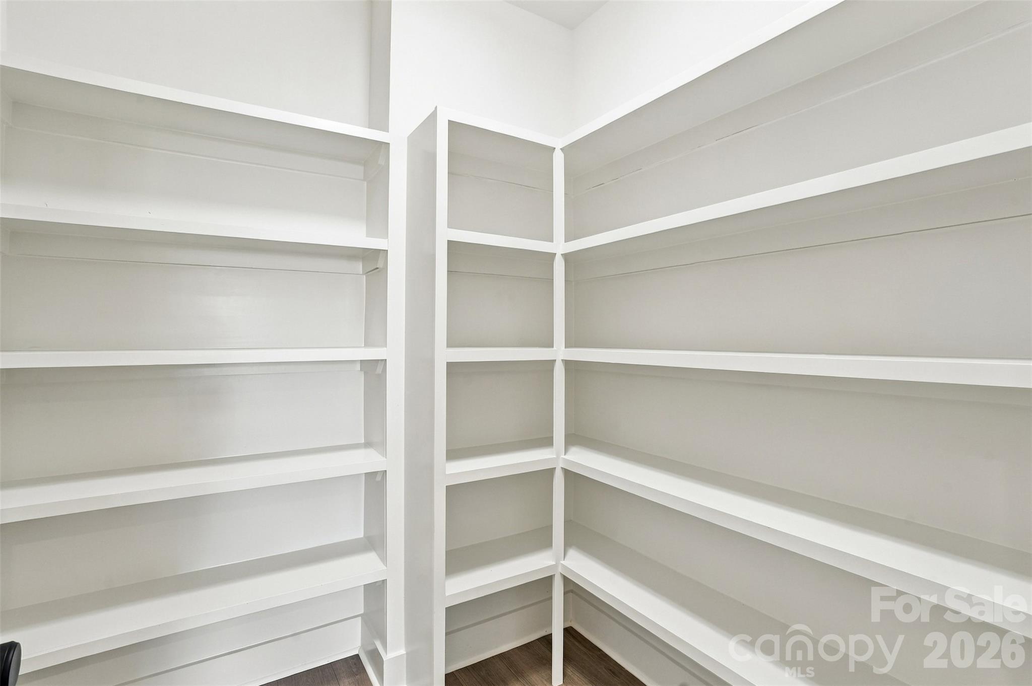 Pantry with Custom Shelving - 219 Barra Drive, Waxhaw