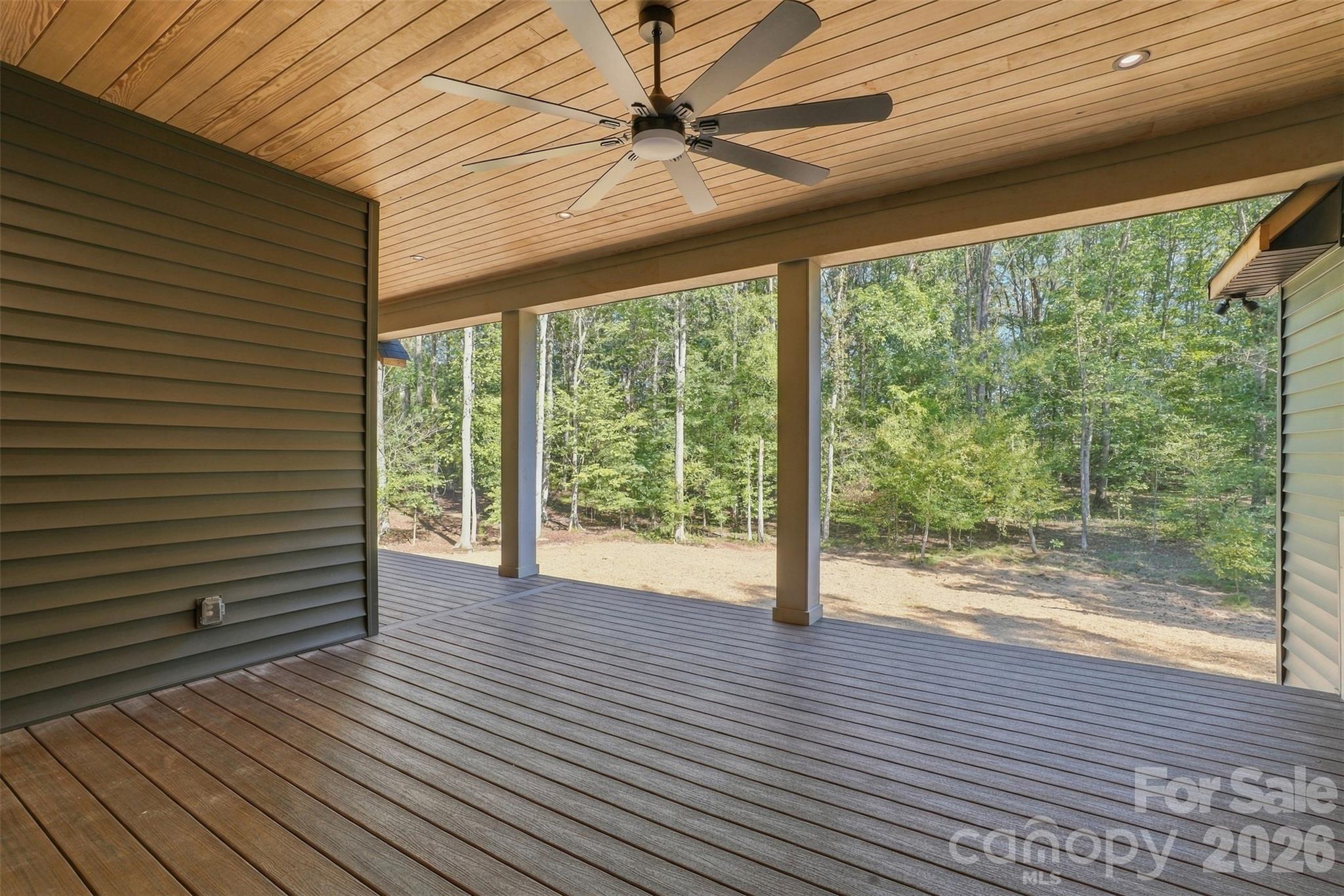 TREX Covered Porch with a Private Wooded View - 219 Barra Drive, Waxhaw