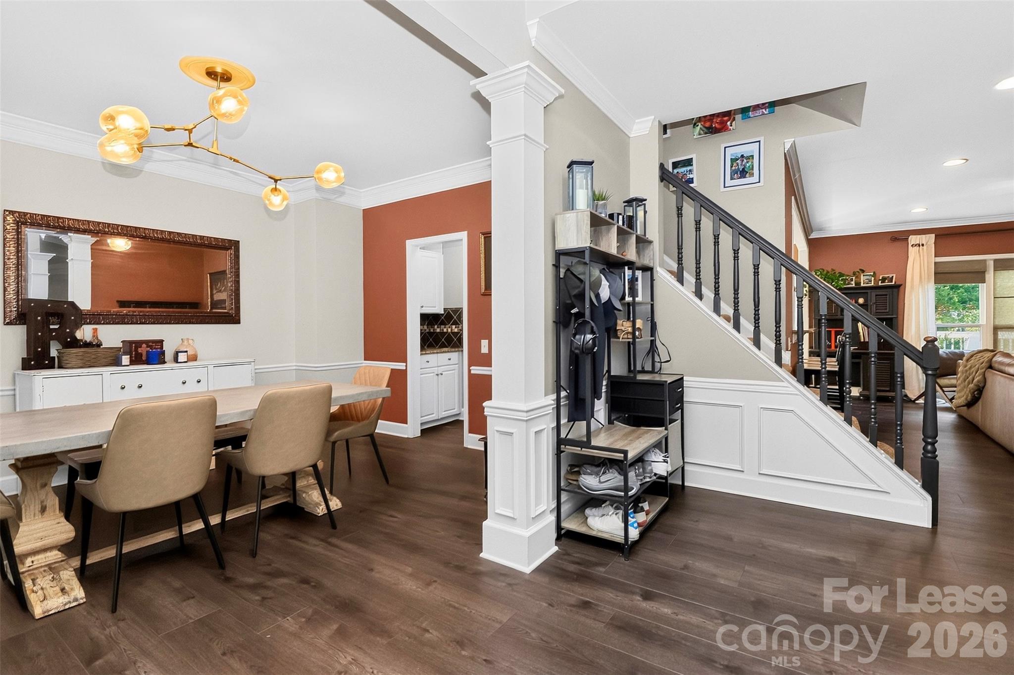 Formal Dining Room/Entry - 8437 Bridgestone Drive, Huntersville