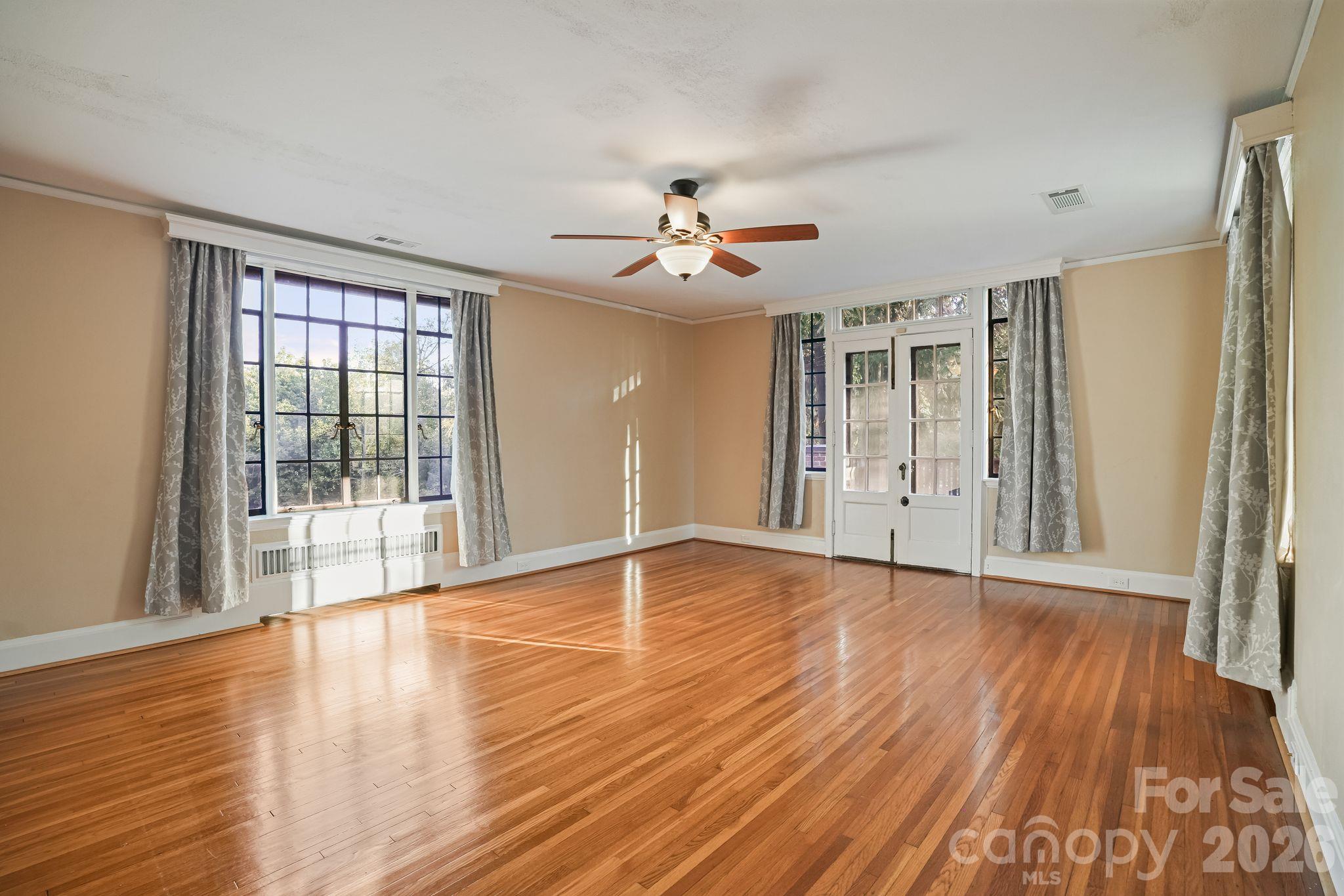 Bedroom 4 with balcony access - 1220 N Piedmont Avenue, Kings Mountain