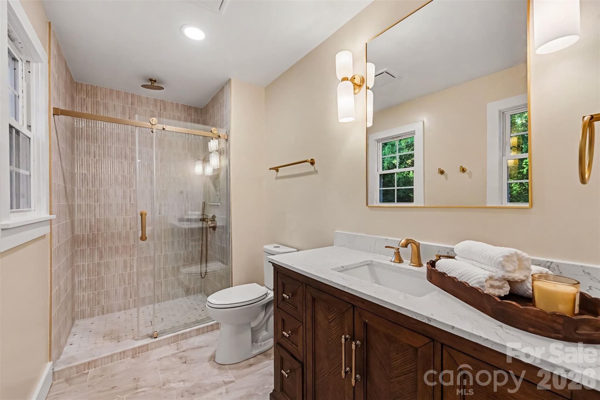 primary bath - 1412 Rama Road, Charlotte