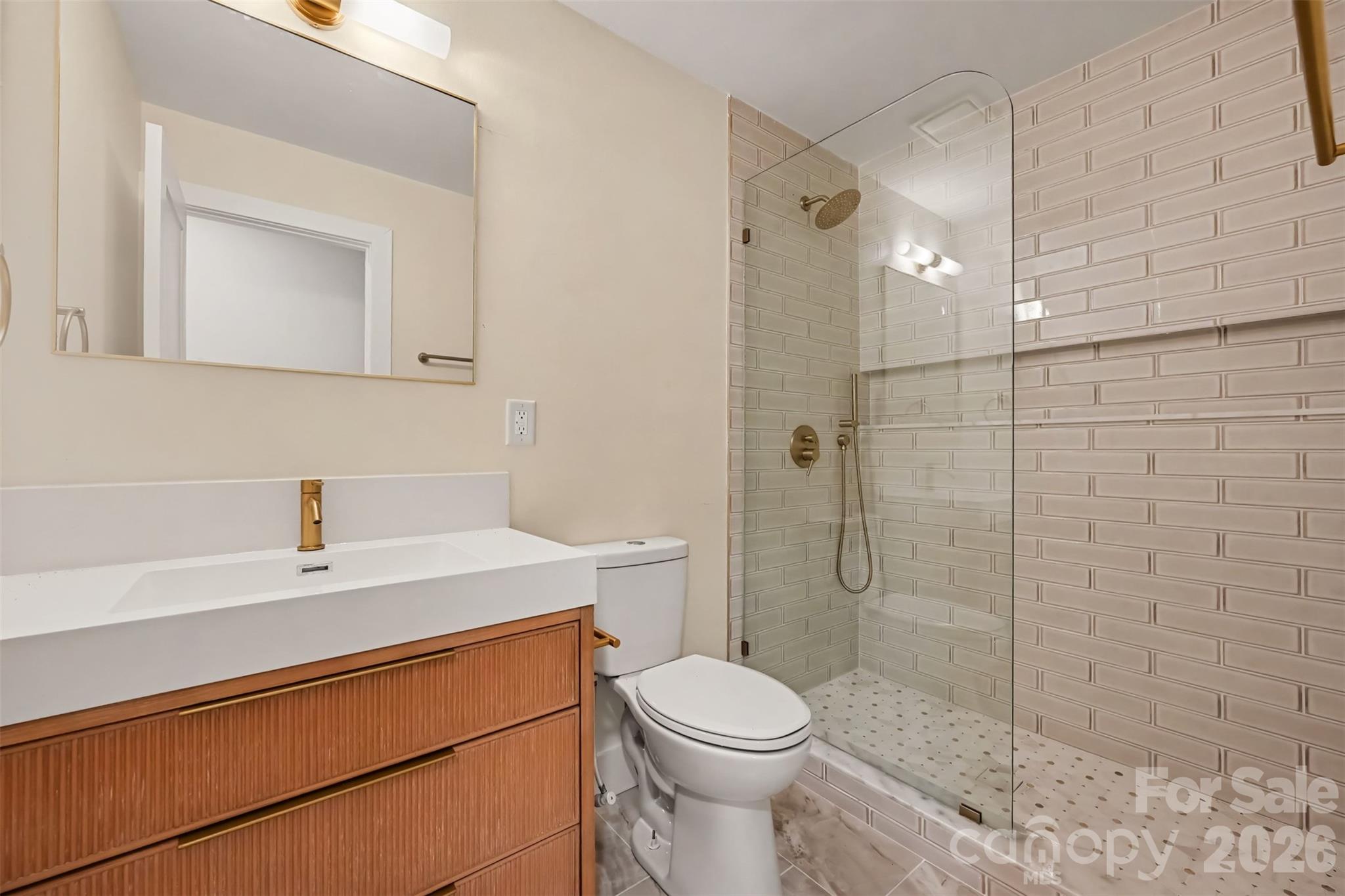 upper level bathroom - 1412 Rama Road, Charlotte