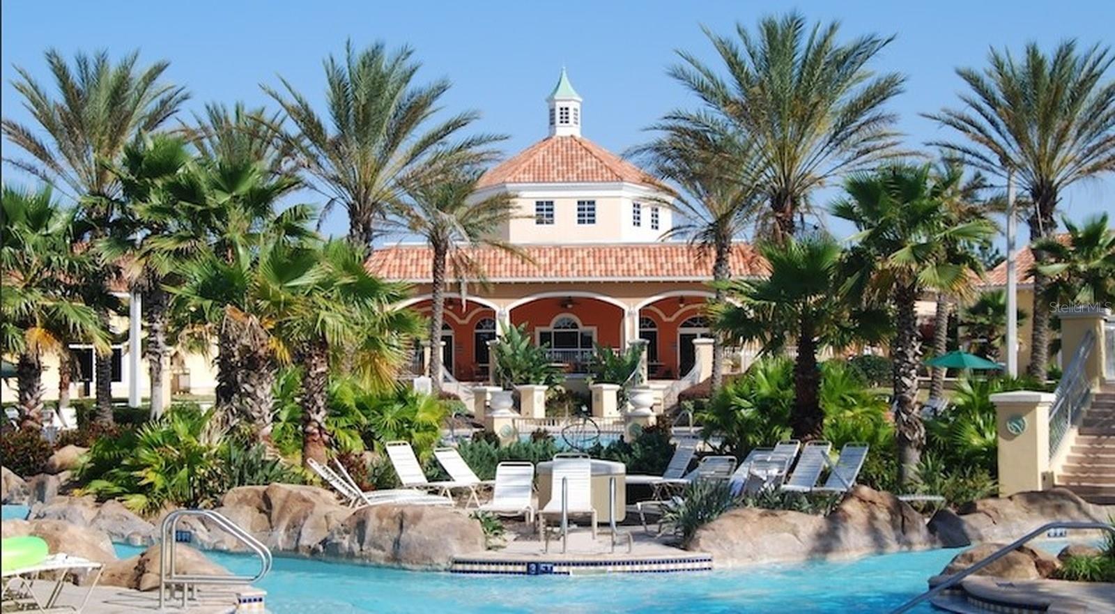 Resort Pool - 3428 CALABRIA AVE, DAVENPORT