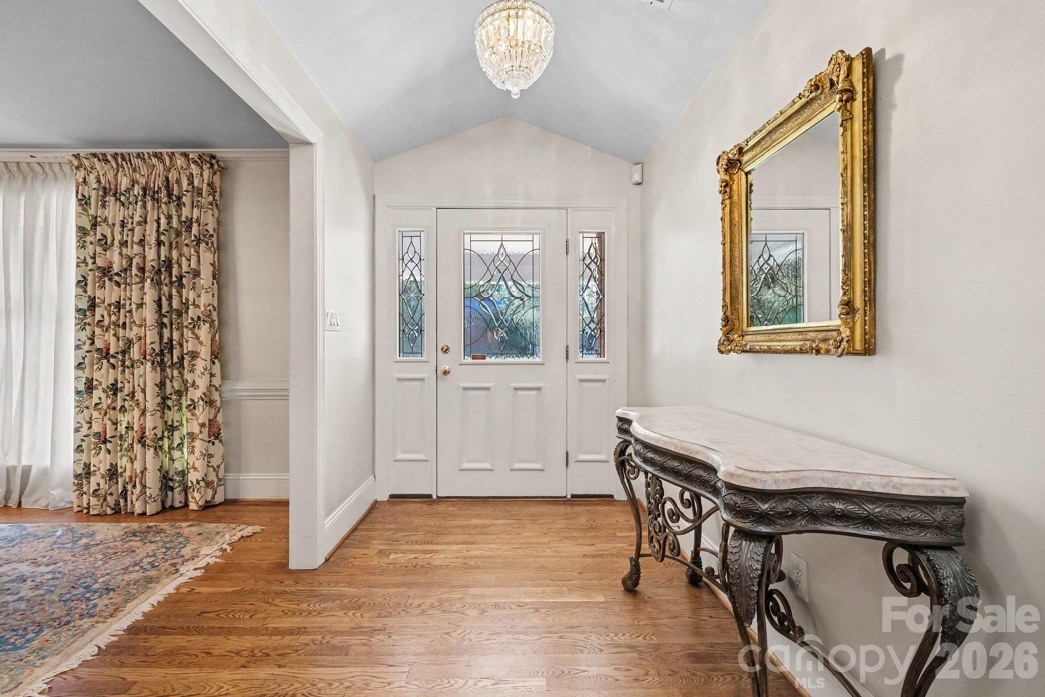 Gorgeous oak hardwood floor greet your guests and span the main level - 746 Grandview Drive NE, Concord