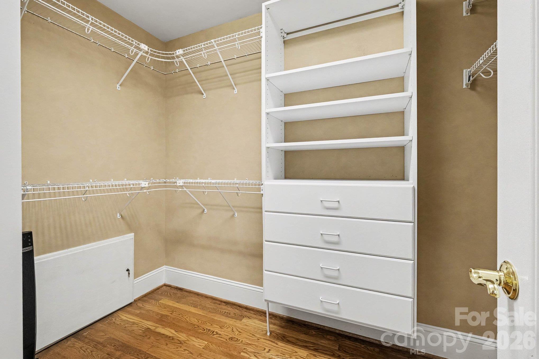 1 of 2 spacious walk-in closets for your primary suite - 746 Grandview Drive NE, Concord