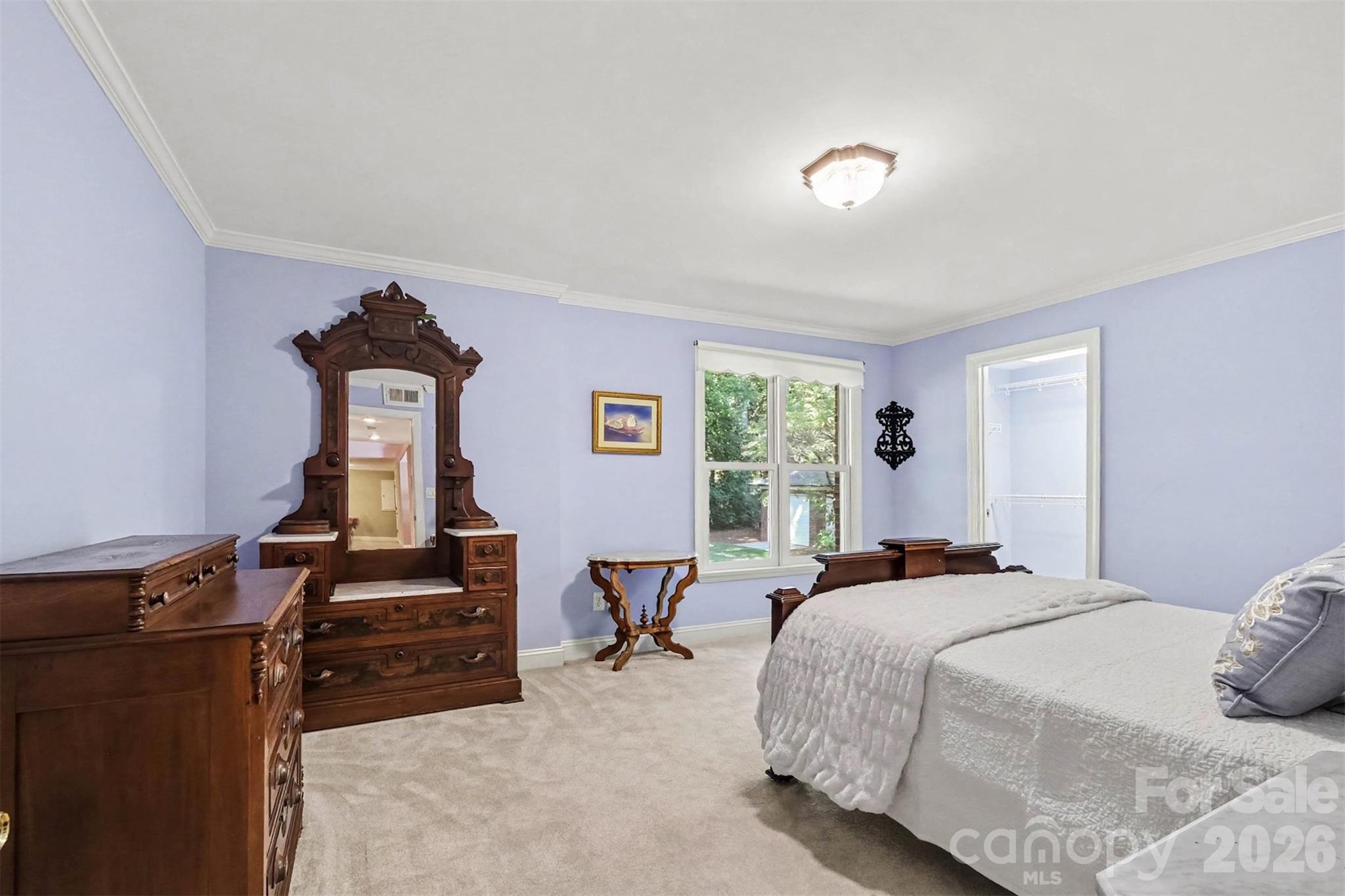 Spacious bedroom with walk-in closet for the basement/2nd living quarters - 746 Grandview Drive NE, Concord
