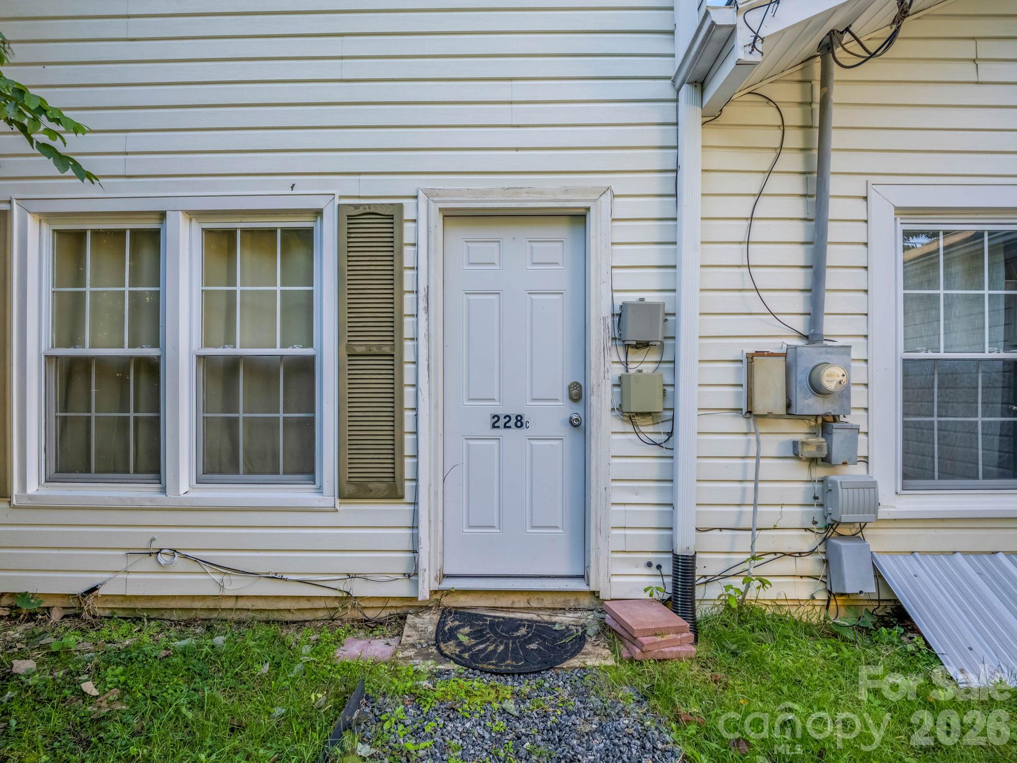 Unit C Entrance - 228 Stoney Mountain Road, Hendersonville