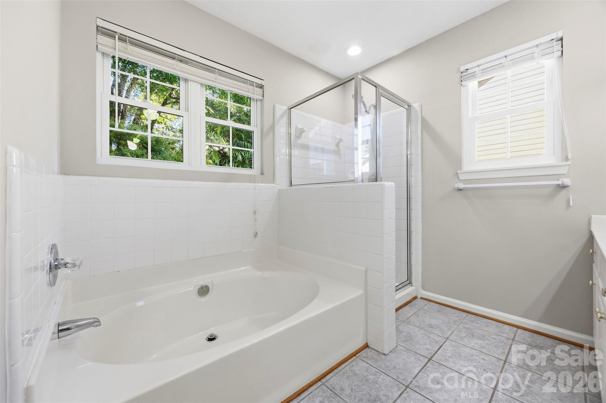Primary en-suite bathroom - 9014 Pickering Grove Lane, Charlotte