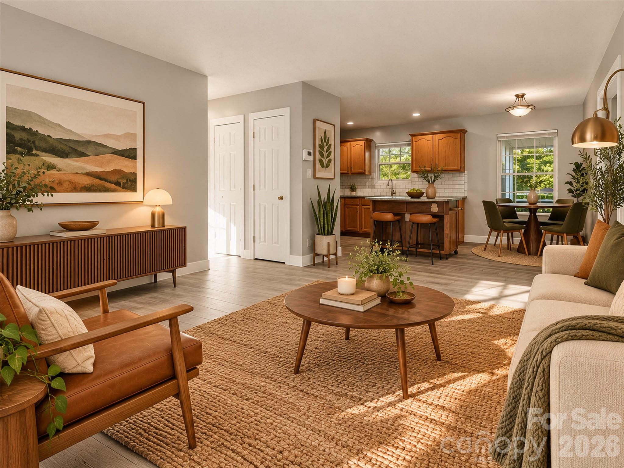 Virtually Staged - 11 Brant Lane, Weaverville