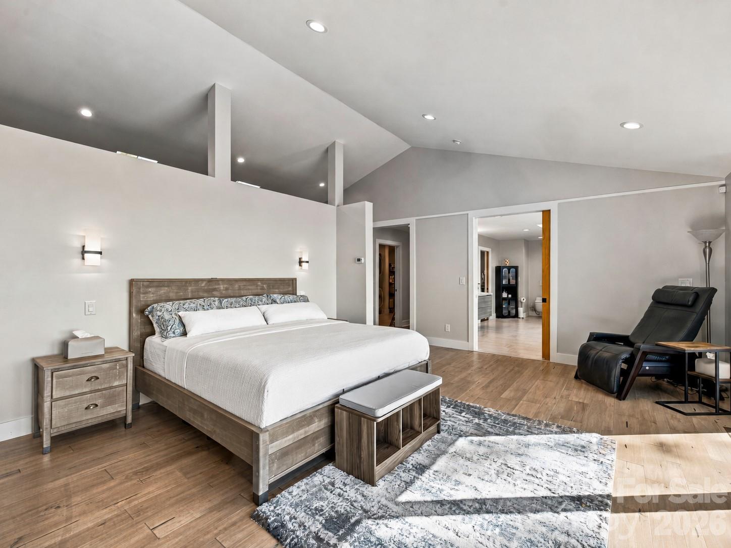 Open and large primary suite - 21 Peach Knob Drive, Asheville
