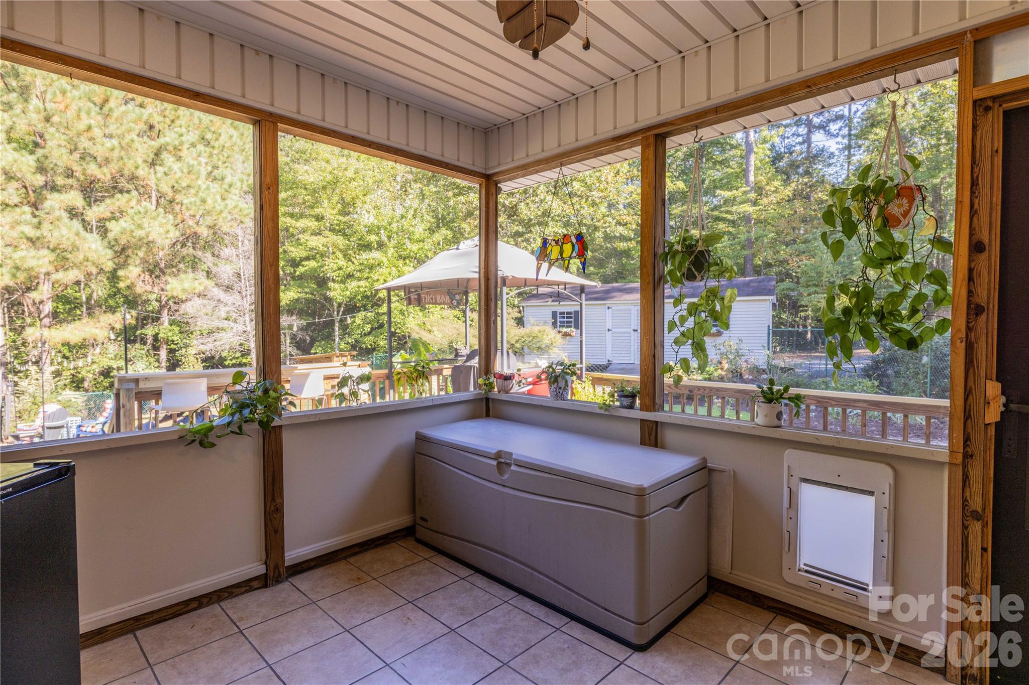 Screened Porch that opens to a beautiful, spacious deck with for entertaining - 571 Newport Drive, Mount Gilead