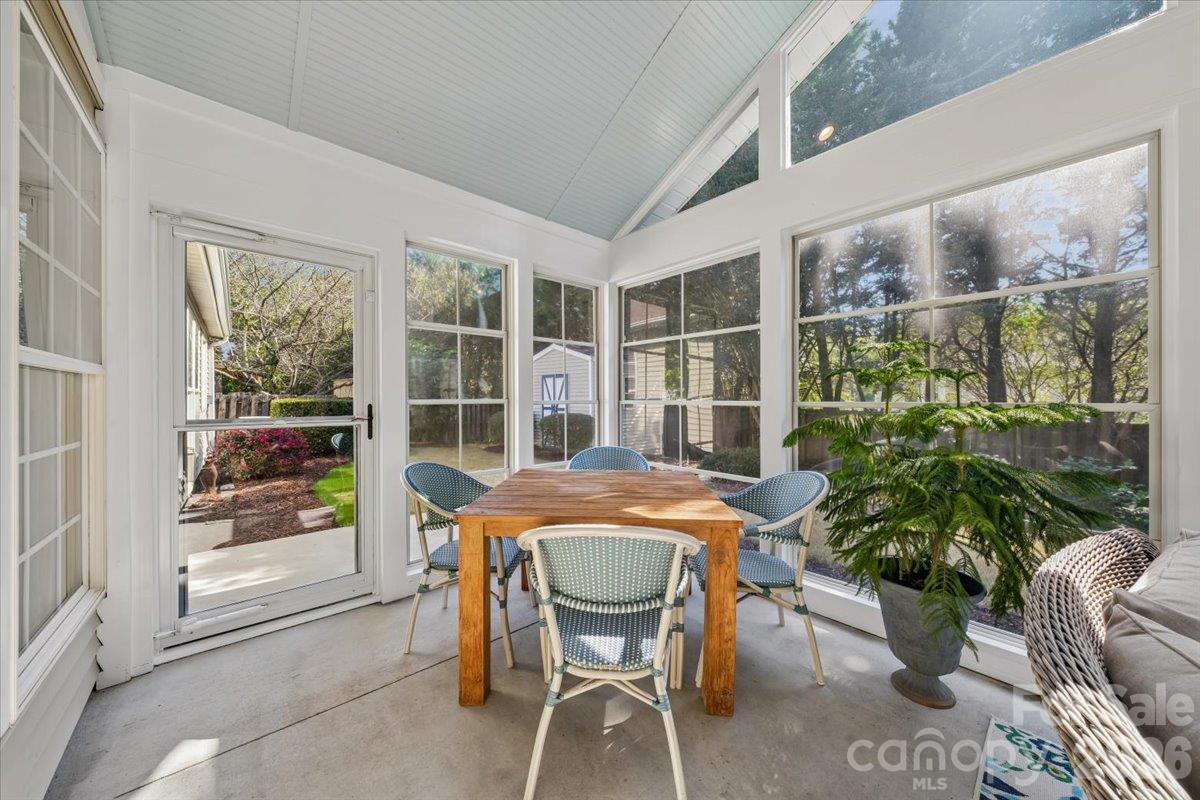 Sunroom- Conditioned - 9214 Culcairn Road, Huntersville