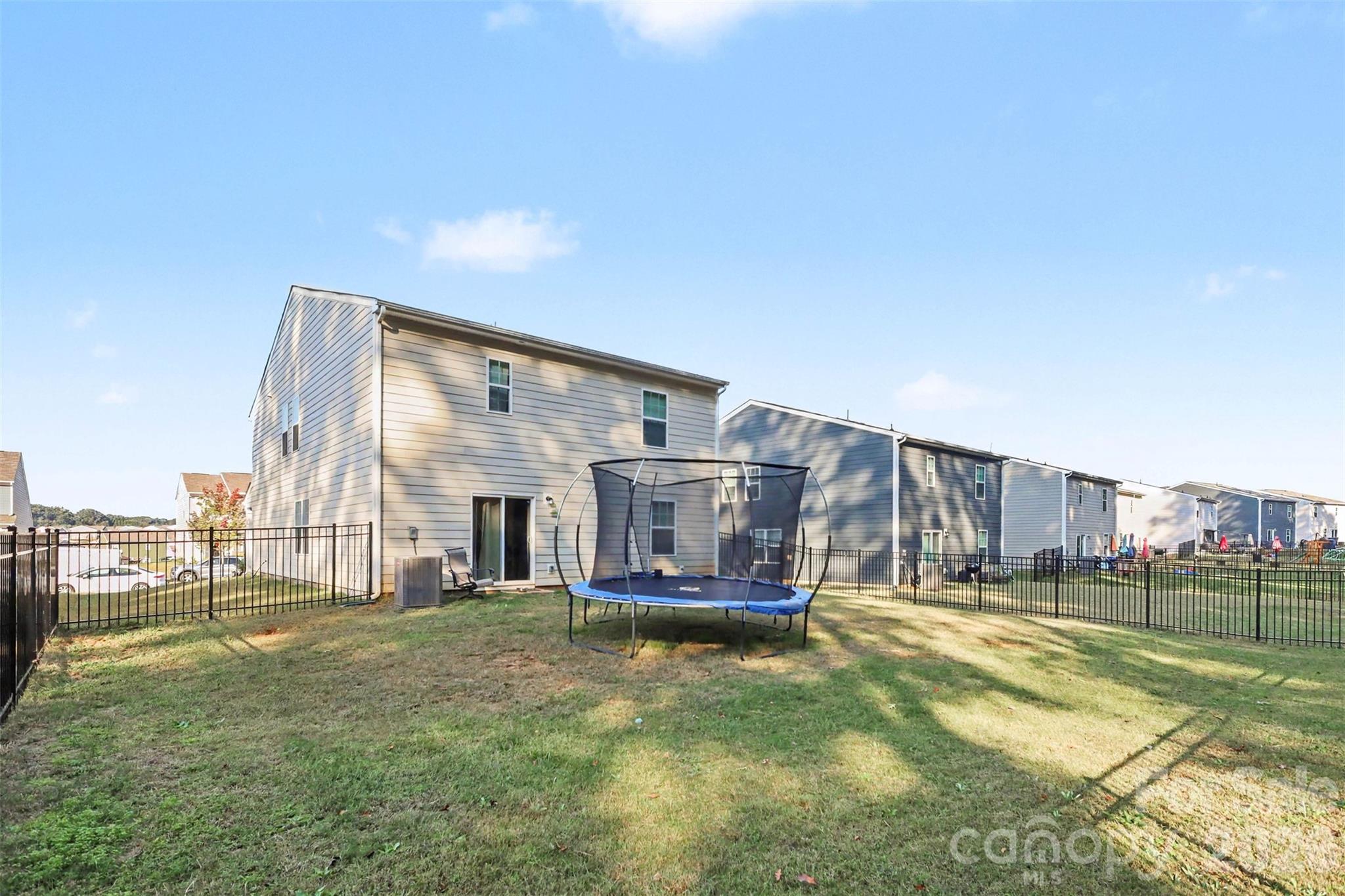 large fenced backyard - 149 Catawba Walk Way, Statesville