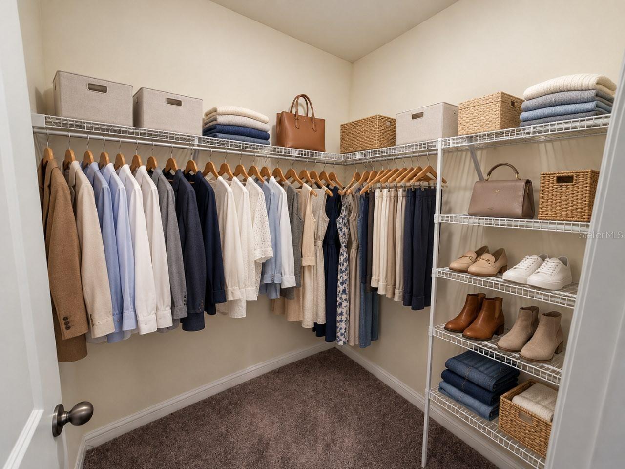 First master closet - 3515 WHITE DANDELION CT, PLANT CITY