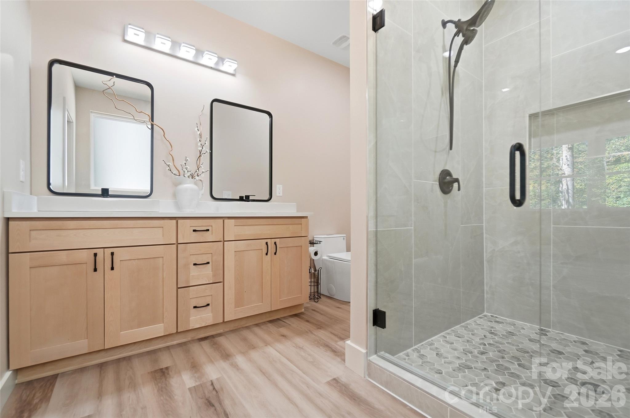 Double vanity Primary bathroom - 10120 Mini Ranch Road, Waxhaw