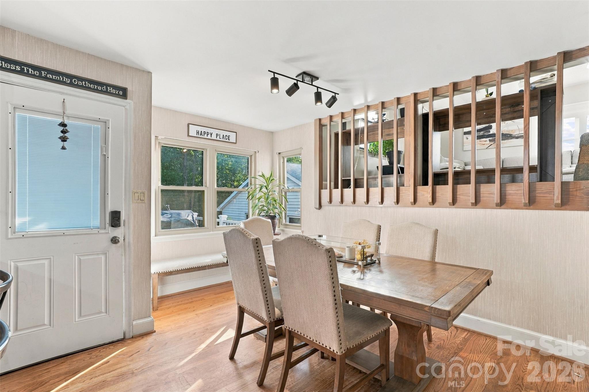door to the back deck and the pool - 4206 Foxmoor Drive, Charlotte
