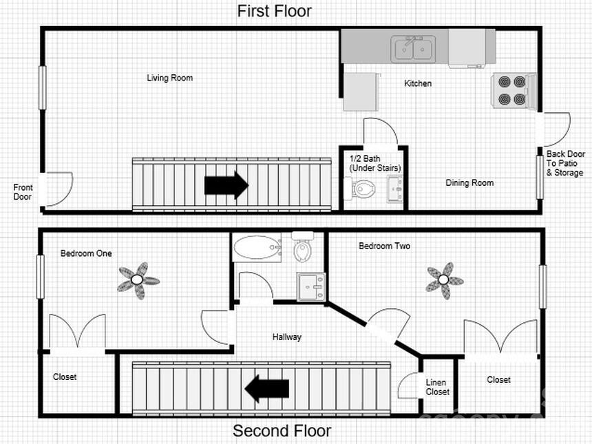 Apartment at 325 Hall Lane, Pineville, photo 6 of 7