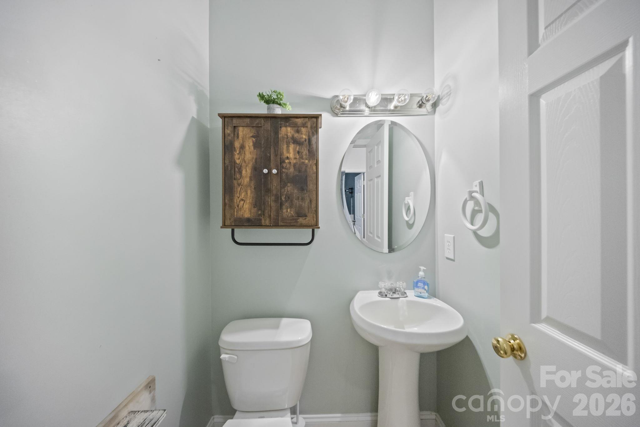 half bath downstairs - 511 S Zion Street, Landis