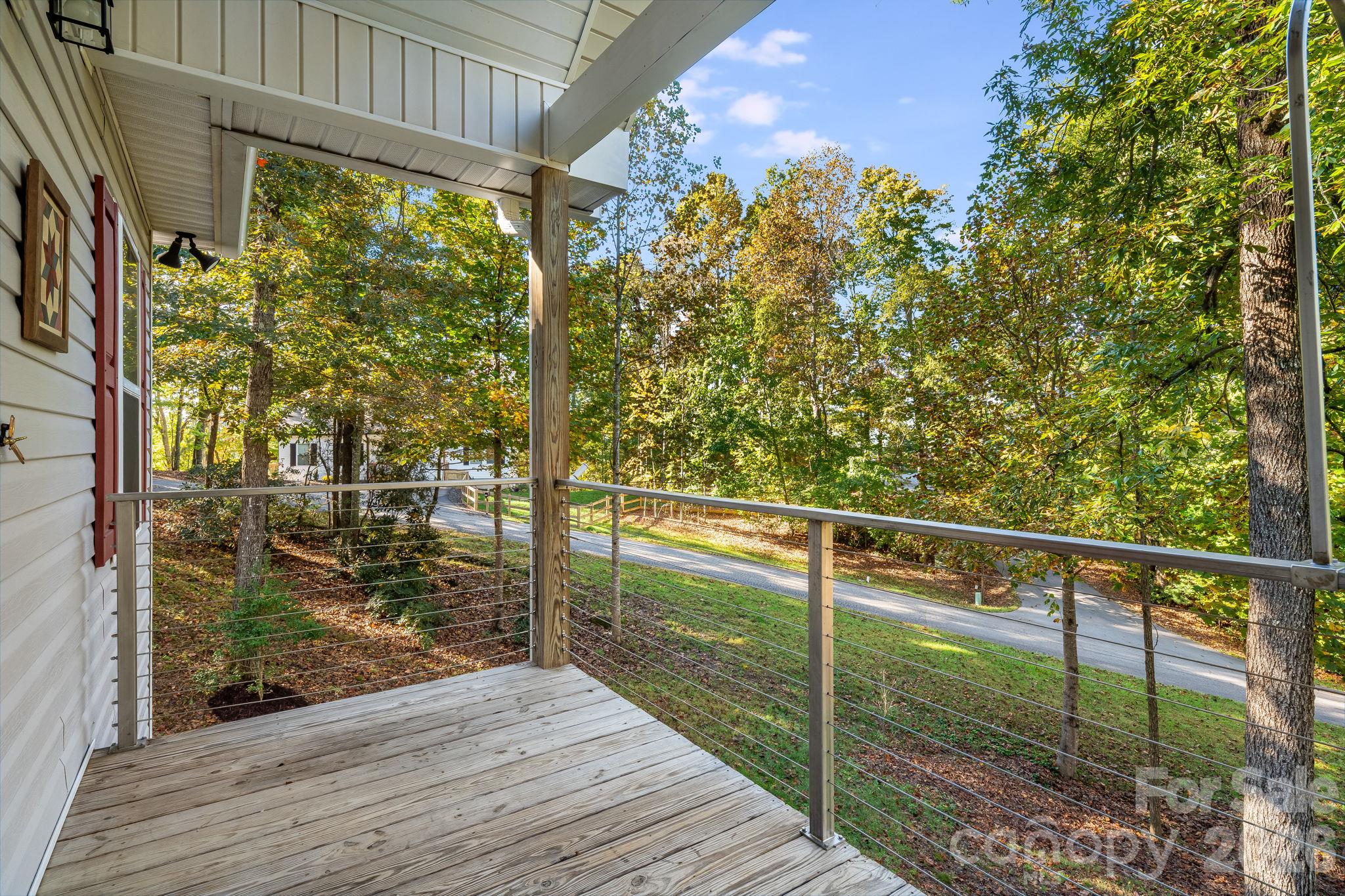 Front Deck - 171 Rambling Trail, Hendersonville