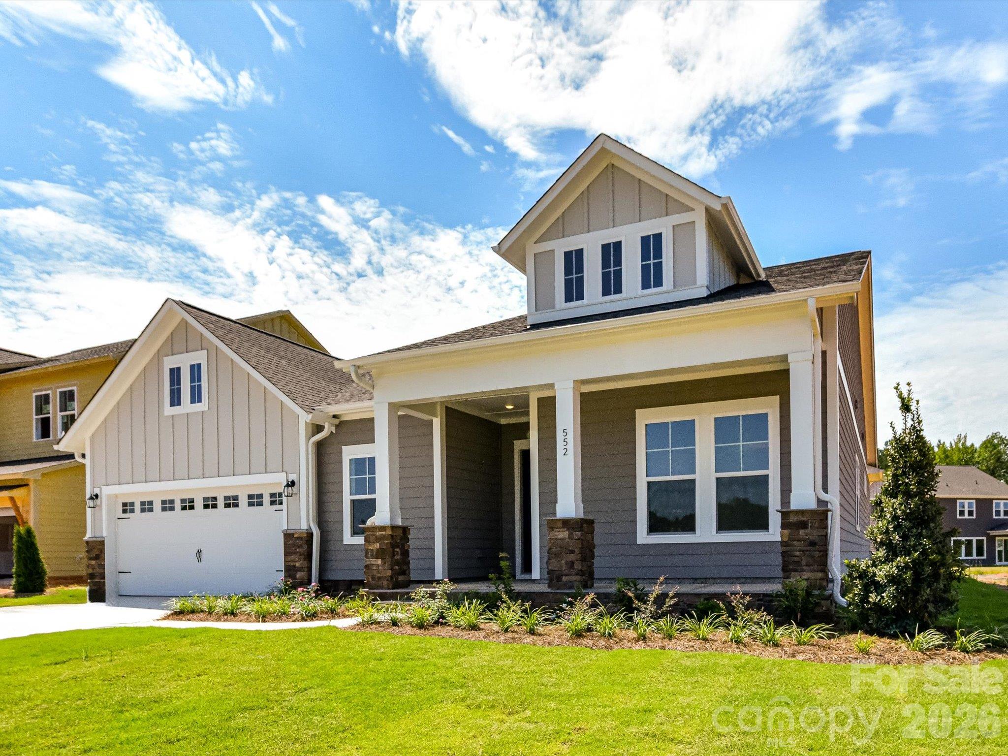 Spacious Front Porch and 2.5 Car Garage - 552 Cape Cod Way, Rock Hill