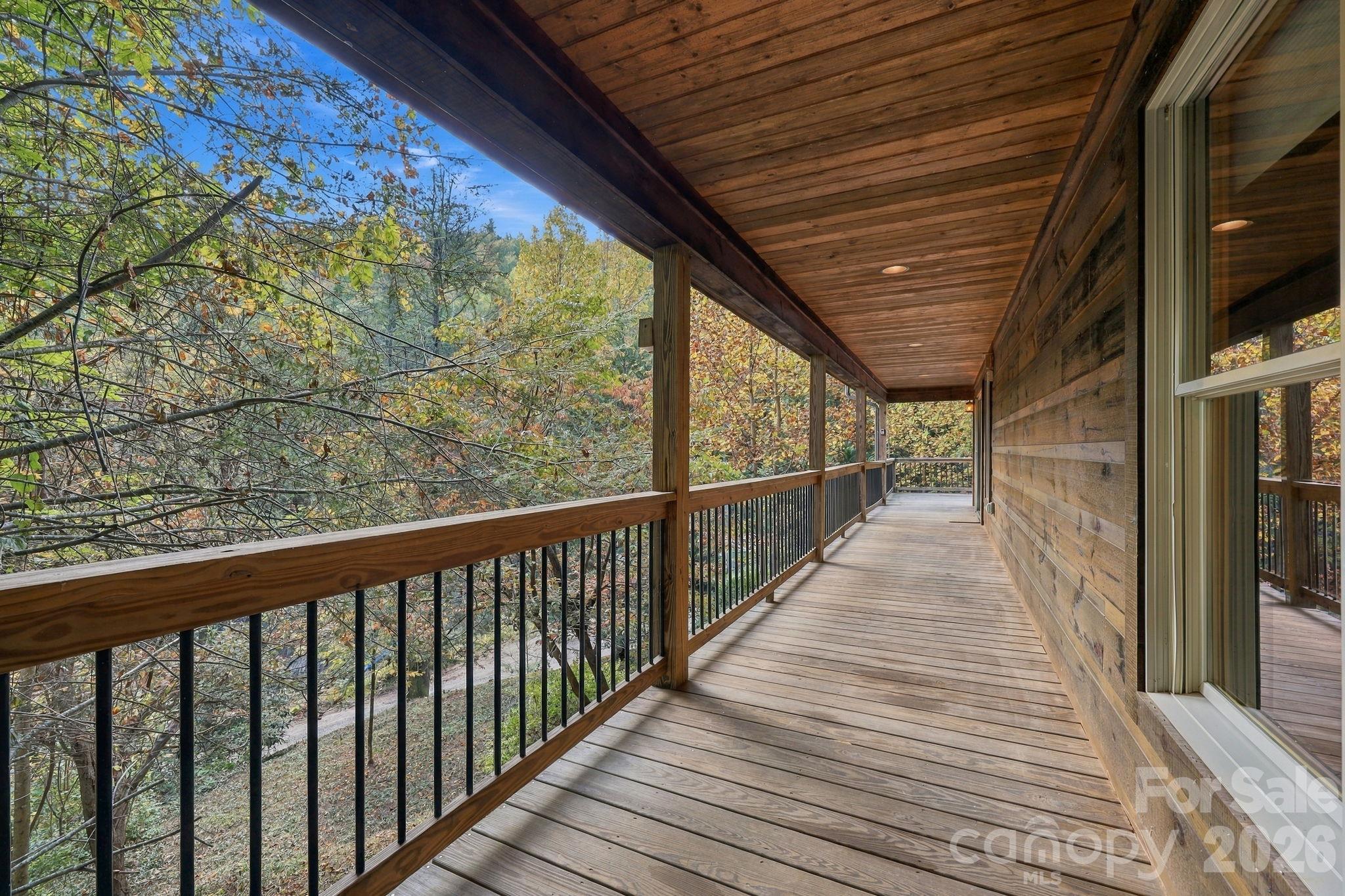 Covered Front Porch - 139 Lakey Gap Acres None, Black Mountain