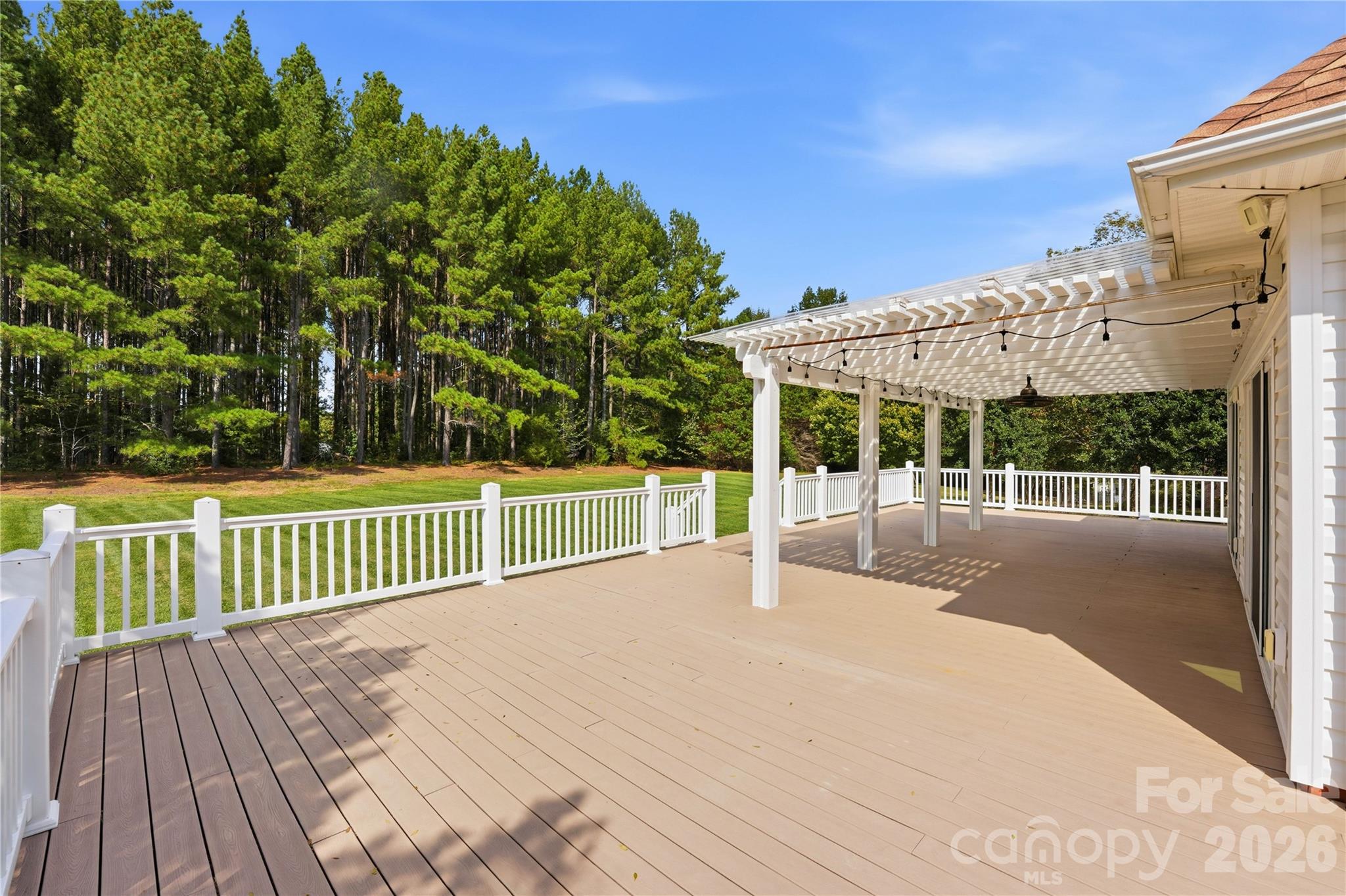 50' x 30' deck with gorgeous views - 803 Amanda Way, Albemarle