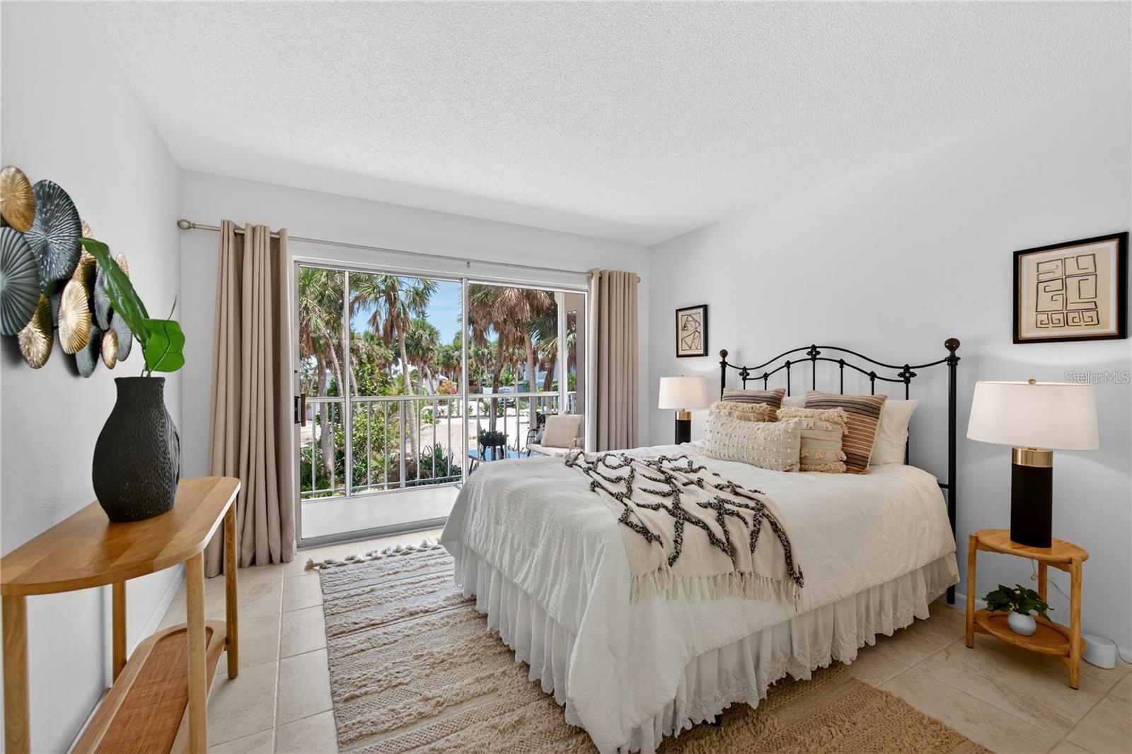 Primary Bedroom with Ensuite Bathroom and Walk-In Closet - 5031 N BEACH RD #118, ENGLEWOOD